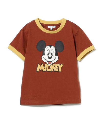 Japanese children's clothing B:MING by BEAMS Disney / MICKEY printed top 90-150cm boys/girls summer TOPS 