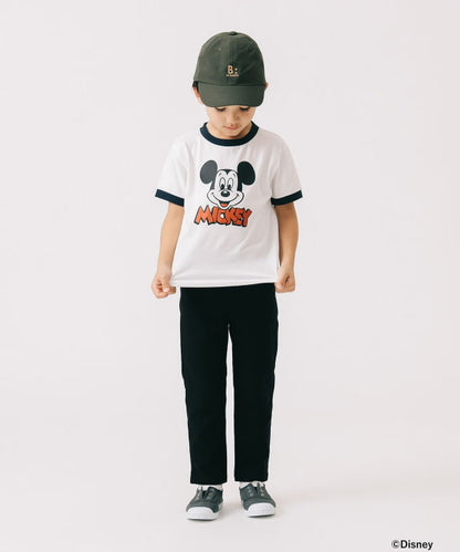 Japanese children's clothing B:MING by BEAMS Disney / MICKEY printed top 90-150cm boys/girls summer TOPS 