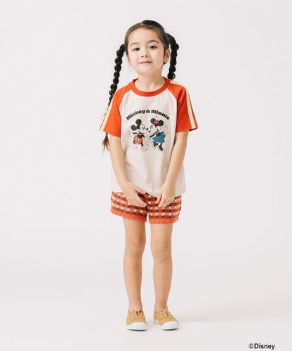 Japanese B:MING by BEAMS Disney / MICKEY &amp; MINNIE Tops 90-150cm Boys'/Girls' Summer TOPS 