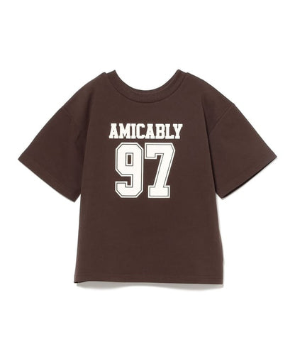 Japanese children's clothing B:MING by BEAMS 2Way two-piece digital print top (100-140cm) for boys and girls summer TOPS 