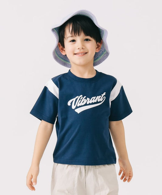 Japanese children's clothing B:MING by BEAMS short-sleeved top 100-140cm boys' summer TOPS 