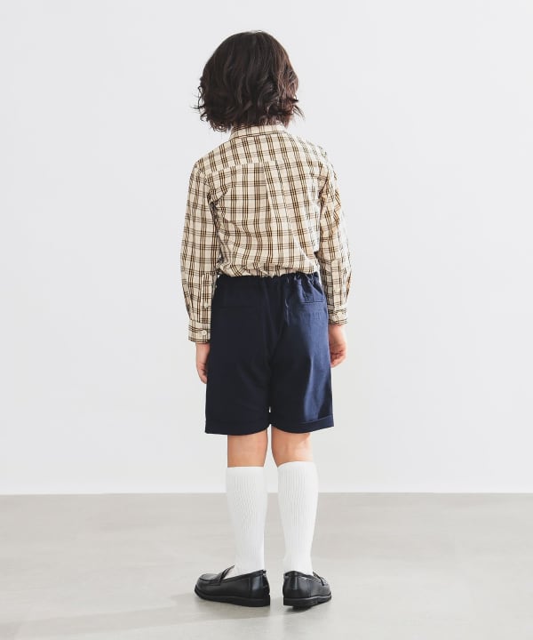 Japanese children's clothing B:MING by BEAMS shirt 100-130cm boys' summer TOPS interview/banquet/performance 