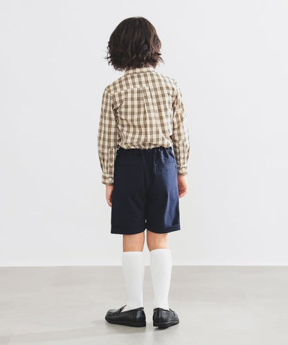 Japanese children's clothing B:MING by BEAMS shirt 100-130cm boys' summer TOPS interview/banquet/performance 