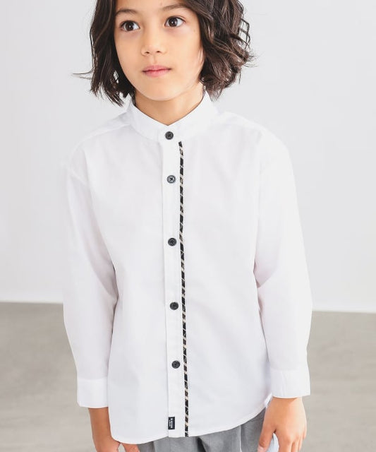 Japanese children's clothing B:MING by BEAMS shirt 100-130cm boys' summer TOPS interview/banquet/performance 
