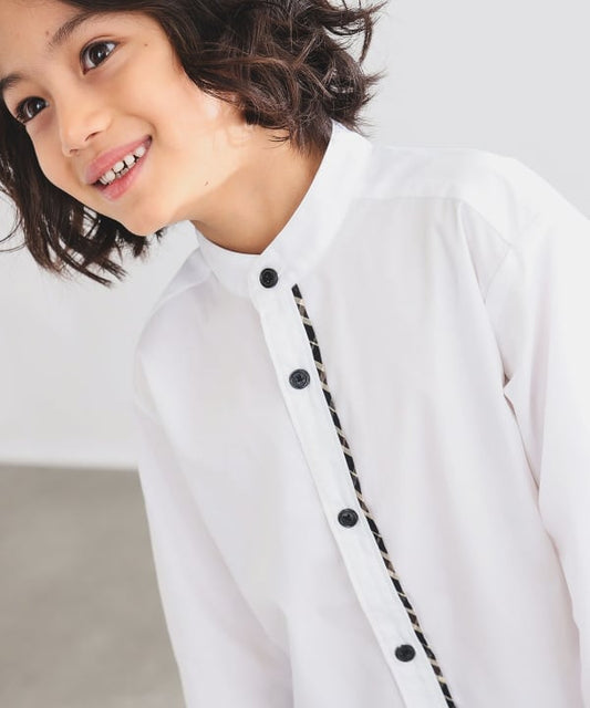 Japanese children's clothing B:MING by BEAMS shirt 100-130cm boys' summer TOPS interview/banquet/performance 
