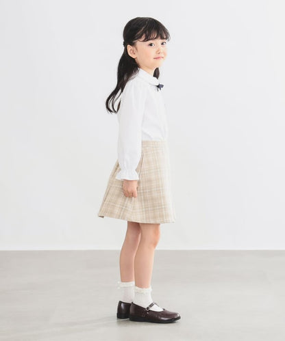 Japanese children's clothing B:MING by BEAMS shirt 100-130cm girls summer dresses for interviews/banquets/performances 