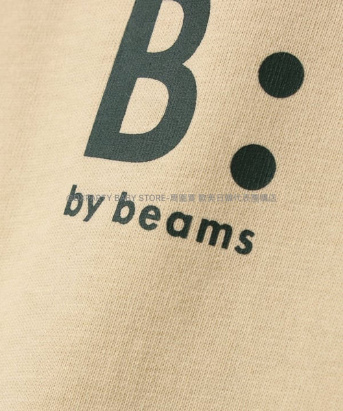 日本童裝 B:MING by BEAMS LOGO印花長袖上衣 90-140cm 男童款/女童款 秋季 TOPS