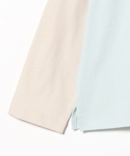 Japanese children's clothing B:MING by BEAMS letter print top 100-140cm boys summer TOPS 