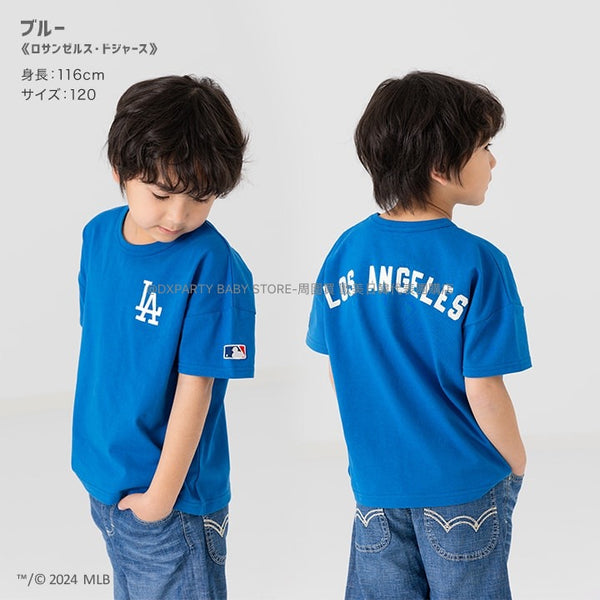 日本童裝 MLB 短袖上衣 90-150cm 男童款/女童款 夏季 其他品牌童裝 TOPS