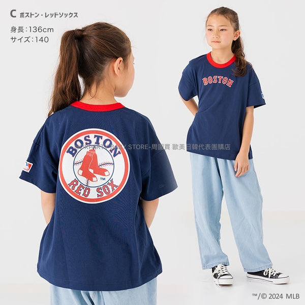 日本童裝 MLB 短袖上衣 100-160cm 男童款/女童款 夏季 其他品牌童裝 TOPS