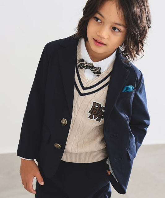 Japanese children's clothing B:MING by BEAMS suit jacket 100-130cm boys' summer outerwear interview / banquet / performance 