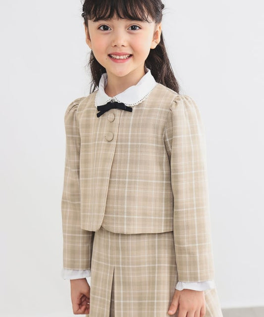 Japanese children's clothing B:MING by BEAMS dress short jacket 100-130cm girls summer outerwear interview / banquet / performance 
