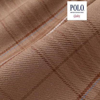 日本童裝  SLAP SLIP x POLO BCS 格仔連身裙及打底褲套裝 70-80cm 女童款 初生嬰兒 秋季 DRESSES PANTS
