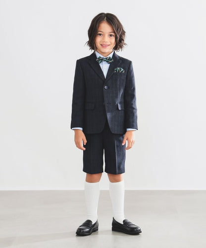 Japanese children's clothing B:MING by BEAMS three-piece suit 100-130cm boys' summer outerwear tops pants interviews/banquets/performances 