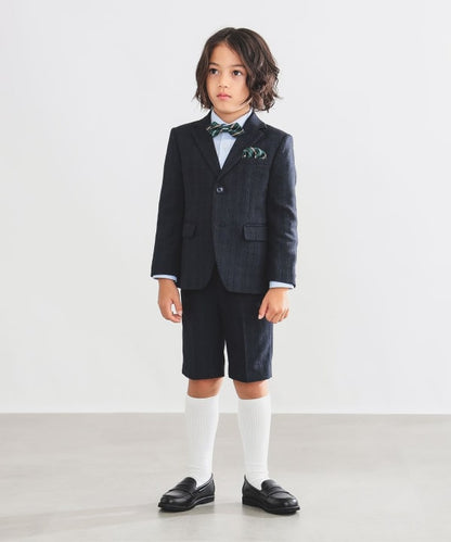 Japanese children's clothing B:MING by BEAMS three-piece suit 100-130cm boys' summer outerwear tops pants interviews/banquets/performances 