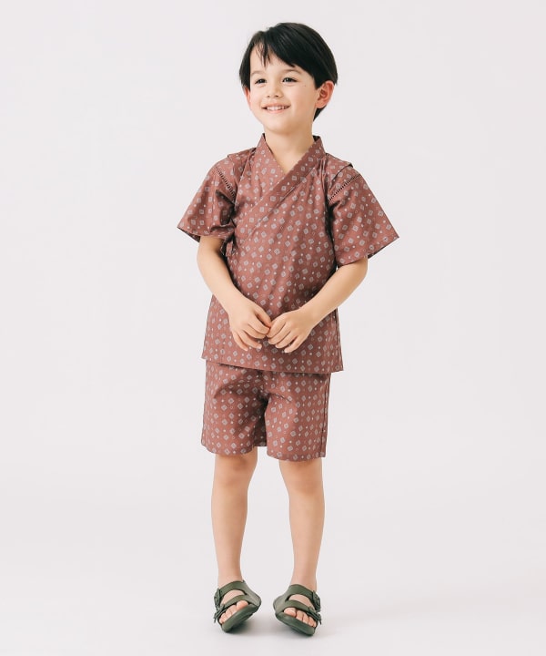 B:MING by BEAMS Jinbei Japanese Kimono 90-140cm Boys' Summer TOPS PANTS Japanese Summer Festival Special 