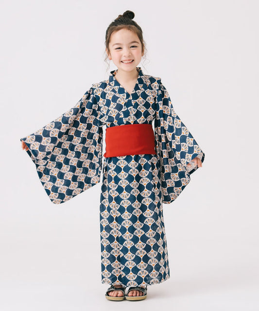B:MING by BEAMS Japanese Yukata Kimono 90-140cm Girls' Summer Dresses Japanese Summer Festival Special 