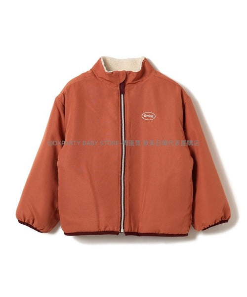 日本童裝 B:MING by BEAMS 2Way 雙面兩著 毛毛拉鍊外套 90-150cm 男童款/女童款 秋季 OUTERWEAR(適合初秋、香港平均溫度、寒冷天氣）