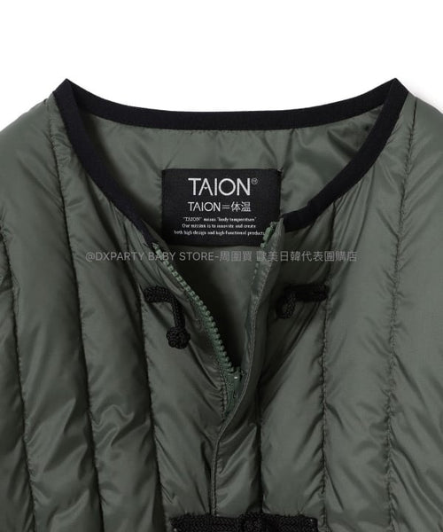 日本童裝 B:MING by BEAMS 【別注】TAION 中式盤扣羽絨外套 100-140cm 男童款/女童款 秋季 OUTERWEAR (適合初秋、香港平均溫度、寒冷天氣）