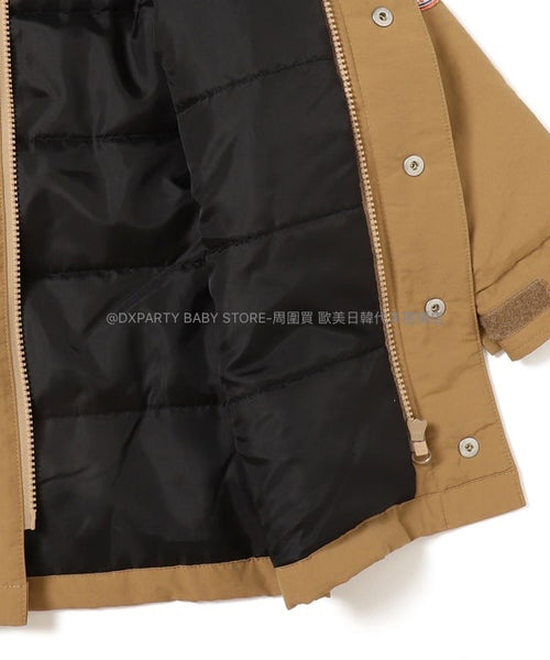 日本童裝 B:MING by BEAMS 【別注】GERRY 夾棉連帽外套 100-150cm 男童款/女童款 秋季 OUTERWEAR (適合初秋、香港平均溫度、寒冷天氣、溫度低天氣）