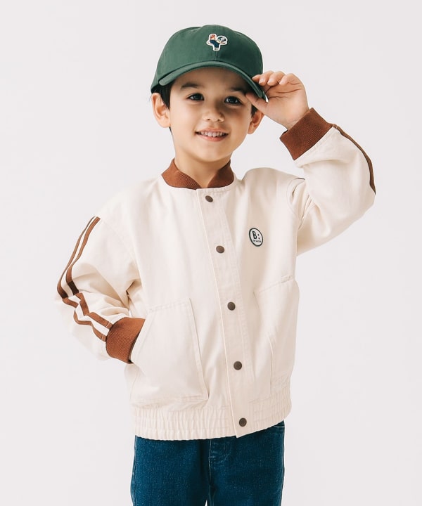 Japanese children's clothing B:MING by BEAMS baseball jacket 100-140cm boys' summer OUTERWEAR 