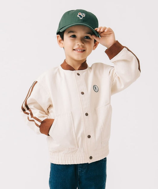 Japanese children's clothing B:MING by BEAMS baseball jacket 100-140cm boys' summer OUTERWEAR 