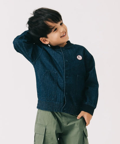Japanese children's clothing B:MING by BEAMS baseball jacket 100-140cm boys' summer OUTERWEAR 