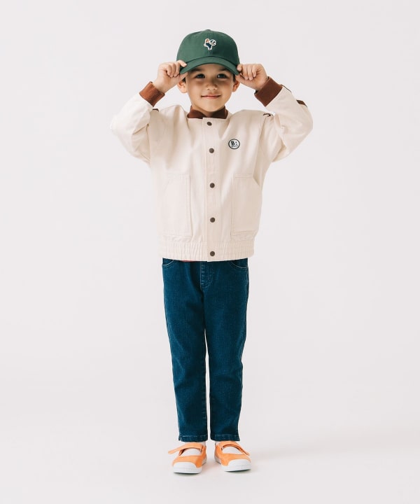 Japanese children's clothing B:MING by BEAMS baseball jacket 100-140cm boys' summer OUTERWEAR 