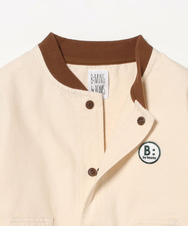 Japanese children's clothing B:MING by BEAMS baseball jacket 100-140cm boys' summer OUTERWEAR 