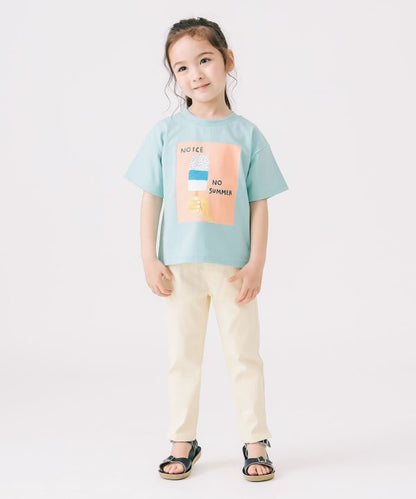 Japanese children's clothing B:MING by BEAMS casual pants 100-140cm boys'/girls' summer PANTS 