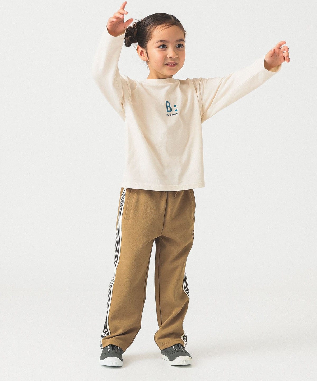 日本童裝 B:MING by BEAMS 【別注】FRUIT OF THE LOOM 運動長褲 100-130cm 男童款/女童款 秋冬季 PANTS