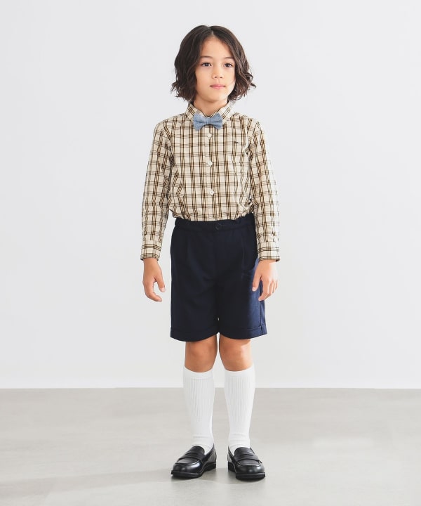 Japanese children's clothing B:MING by BEAMS suit shorts 100-130cm boys' summer PANTS interviews/banquets/performances 