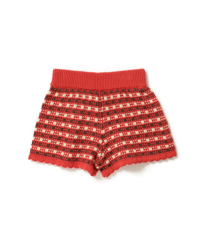 Japanese children's clothing B:MING by BEAMS knitted shorts 90-120cm girls summer PANTS 