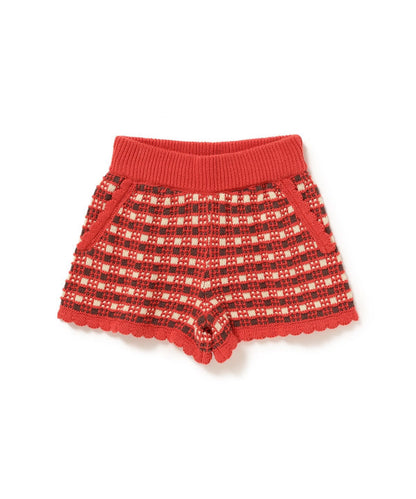 Japanese children's clothing B:MING by BEAMS knitted shorts 90-120cm girls summer PANTS 