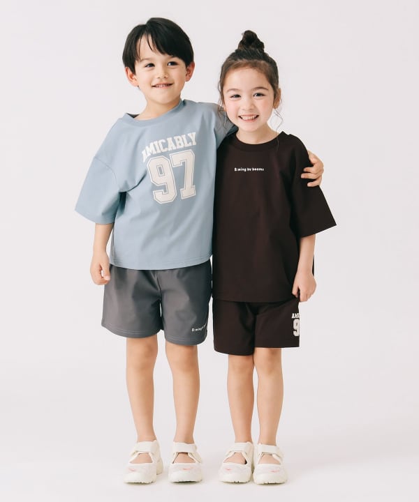 Japanese children's clothing B:MING by BEAMS 2Way shorts 100-140cm boys' summer PANTS 