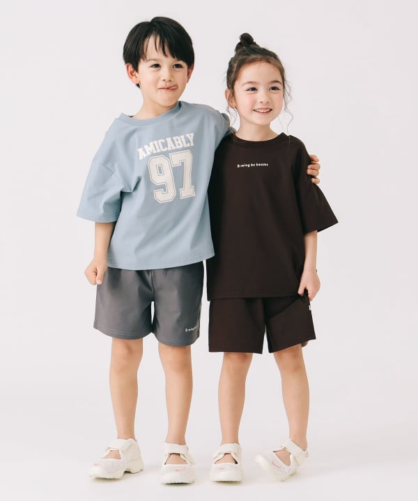 Japanese children's clothing B:MING by BEAMS 2Way shorts 100-140cm boys' summer PANTS 