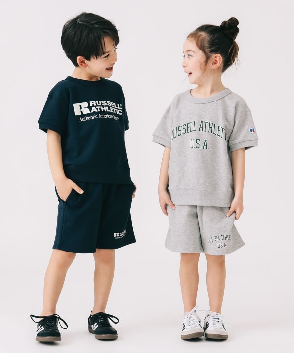 B:MING by BEAMS [Special Edition] Russell Athletic Shorts (110-140cm) for Boys and Girls Summer 