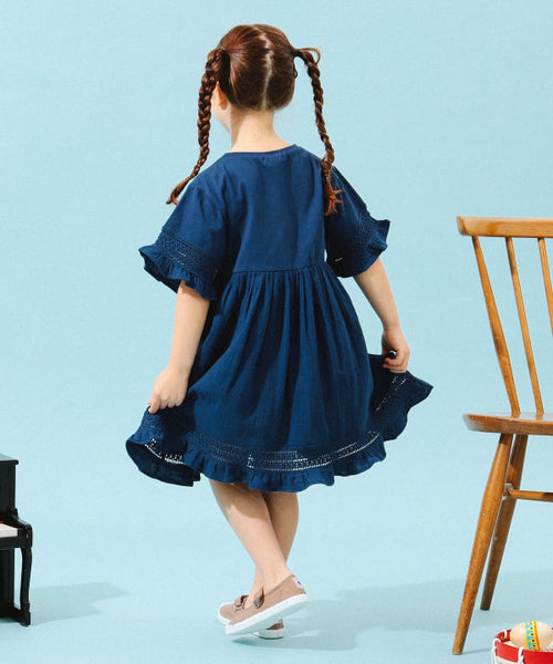日本童裝 B:MING by BEAMS 連身裙 100-140cm 女童款 夏季 DRESSES