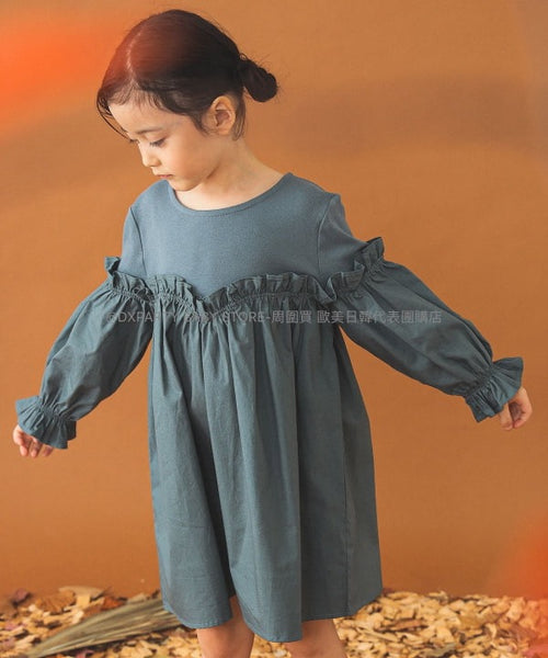 日本童裝 B:MING by BEAMS 連身裙 90-140cm 女童款 秋季 DRESSES