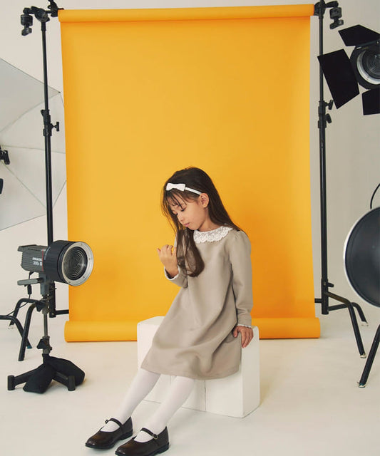 Japanese children's clothing B:MING by BEAMS dress 100-130cm girls summer dress for interviews/banquets/performances 