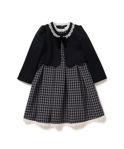 Japanese children's clothing B:MING by BEAMS dress coat and dress 100-130cm girls summer outerwear dresses for interviews/banquets/performances