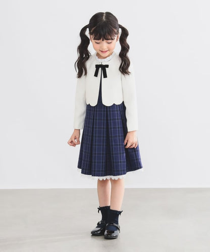 Japanese children's clothing B:MING by BEAMS dress coat and dress 100-130cm girls summer outerwear dresses for interviews/banquets/performances
