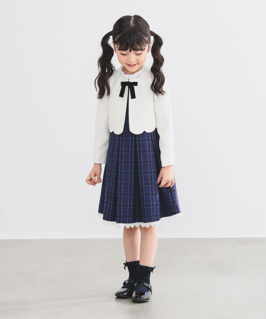 Japanese children's clothing B:MING by BEAMS dress coat and dress 100-130cm girls summer outerwear dresses for interviews/banquets/performances