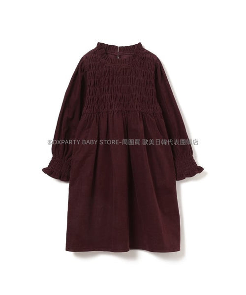 日本童裝 B:MING by BEAMS 連身裙 100-140cm 女童款 秋季 DRESSES 【日本預售：2024年10月下旬】