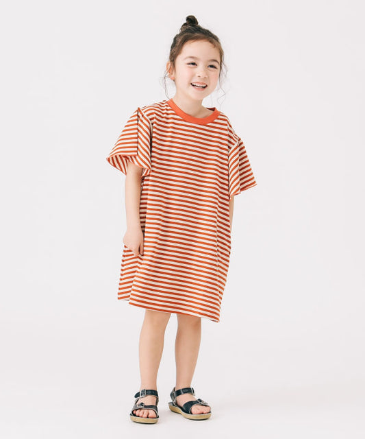 Japanese B:MING by BEAMS Striped Dress (100-140cm) for Girls Summer 