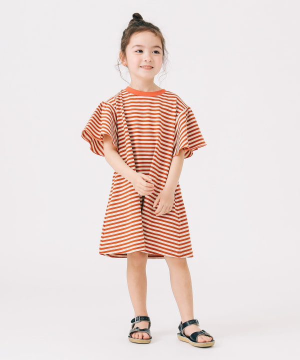 Japanese B:MING by BEAMS Striped Dress (100-140cm) for Girls Summer 