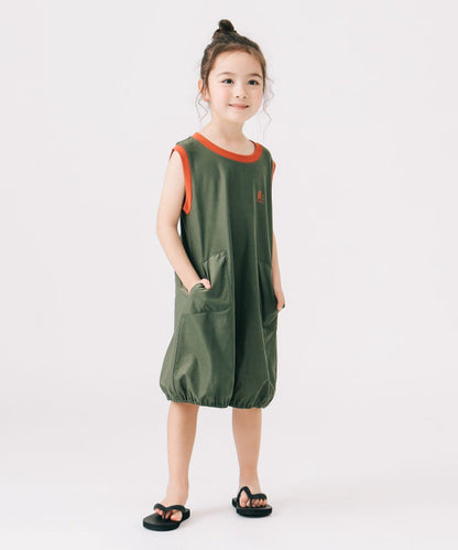 B:MING by BEAMS Amphibious UV-Protected Tank Dress (100-140cm) for Girls: Summer Outerwear. Summer Swimwear Special. 