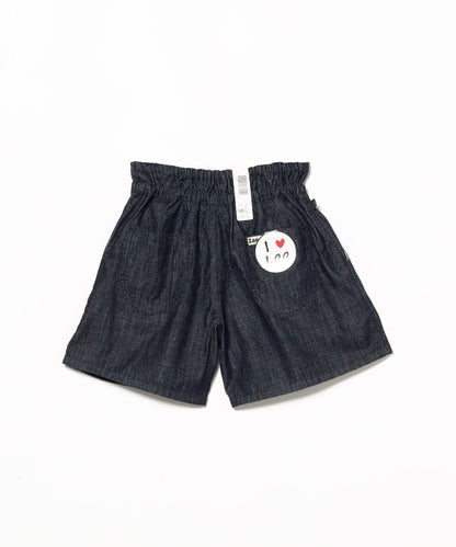 Japanese children's clothing B:MING by BEAMS x Lee denim culottes 110-150cm girls' summer PANTS 