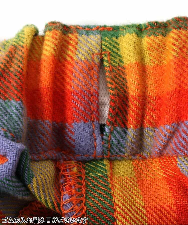 日本童裝 BREEZE 格仔百褶裙褲 80-140cm 女童款 冬季  SKIRTS PANTS Christmas 聖誕快樂特輯 聖誕服裝/飾物配件 聖誕紅/新年紅