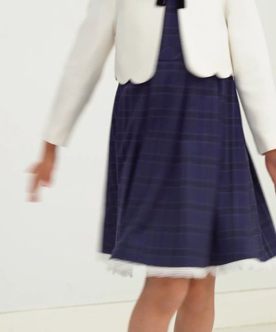 Japanese children's clothing B:MING by BEAMS dress coat and dress 100-130cm girls summer outerwear dresses for interviews/banquets/performances